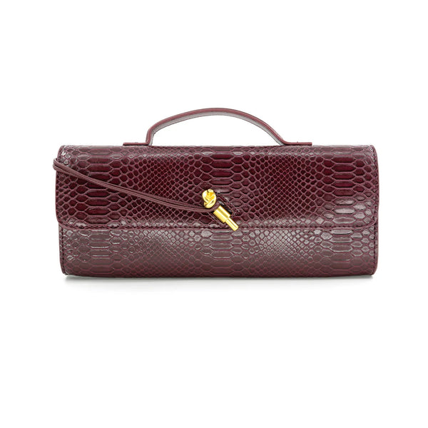 Snakeskin Clutch Pochette