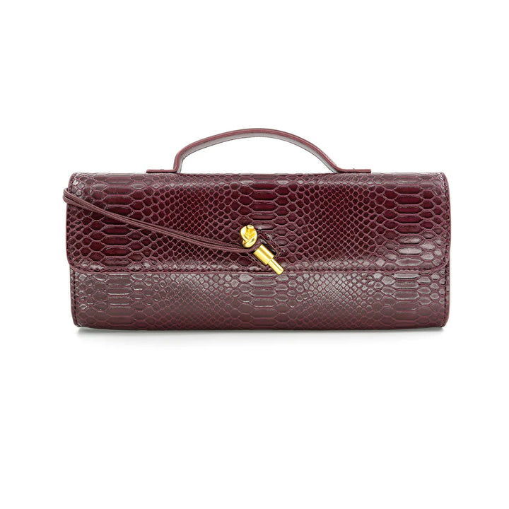 Snakeskin Clutch Pochette