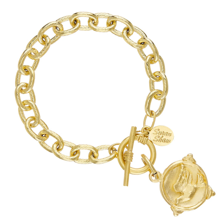 Susan Shaw Dove Toggle Bracelet
