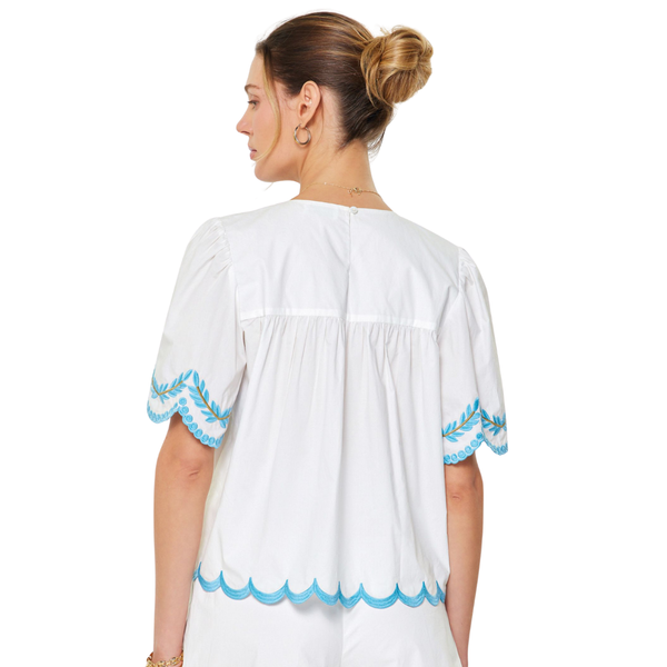 Sophie Scallop Top
