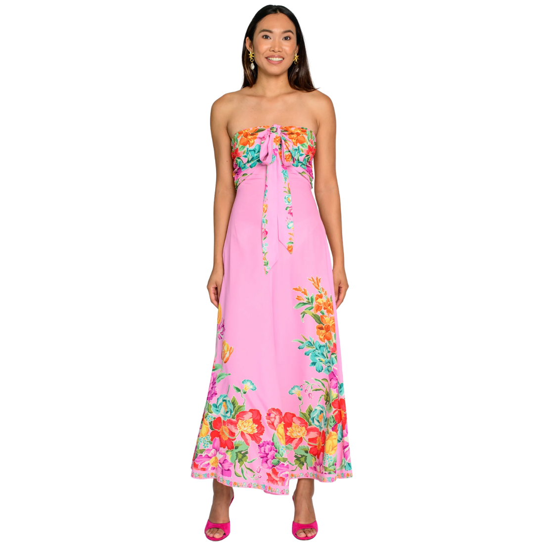 Elizabeth James Aubrey Dress Tulip Tapestry