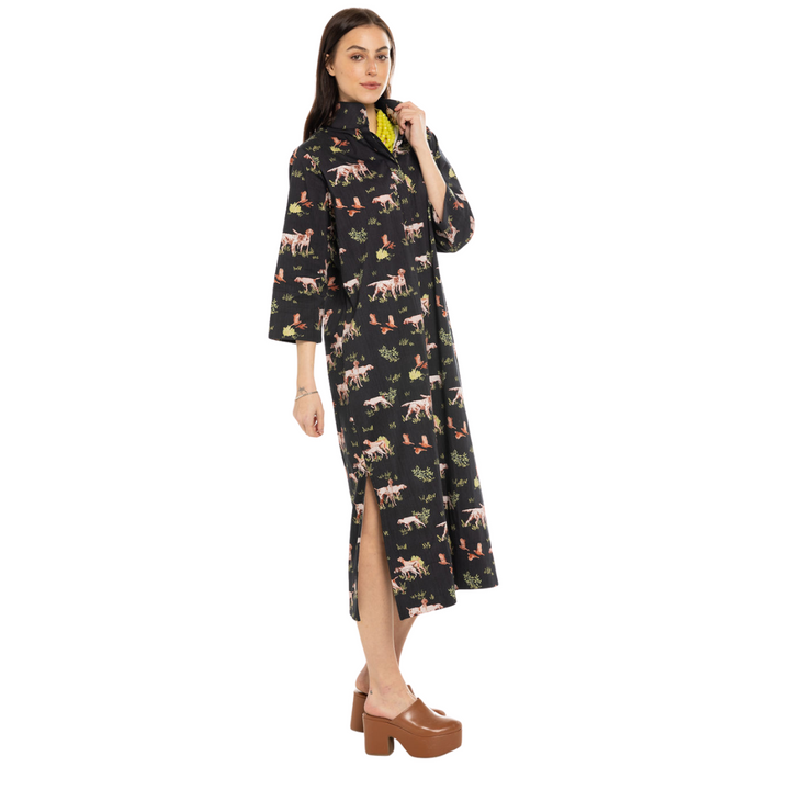 Holly Shae Grace Dress Hunt Dog Black
