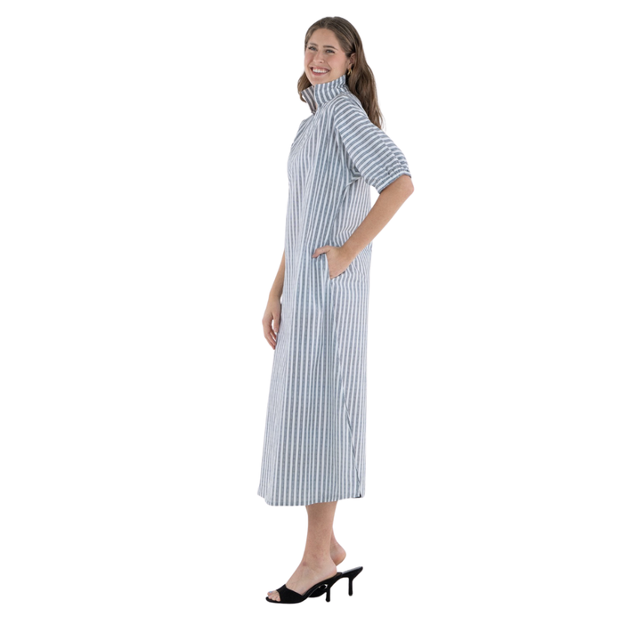Emily McCarthy Poppy Maxi Black Stripe