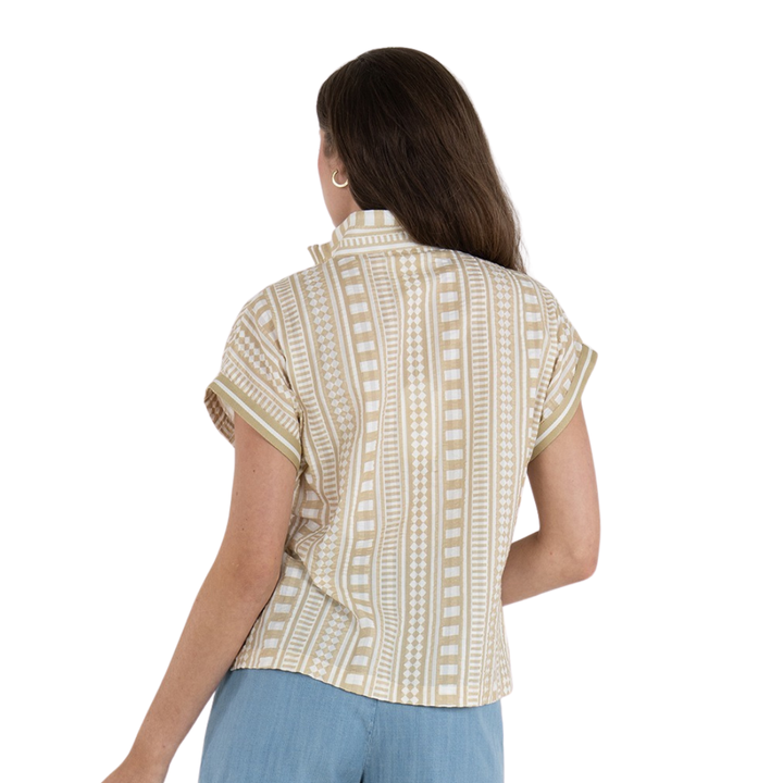 Emily McCarthy Riviera Top Piazza Stripe