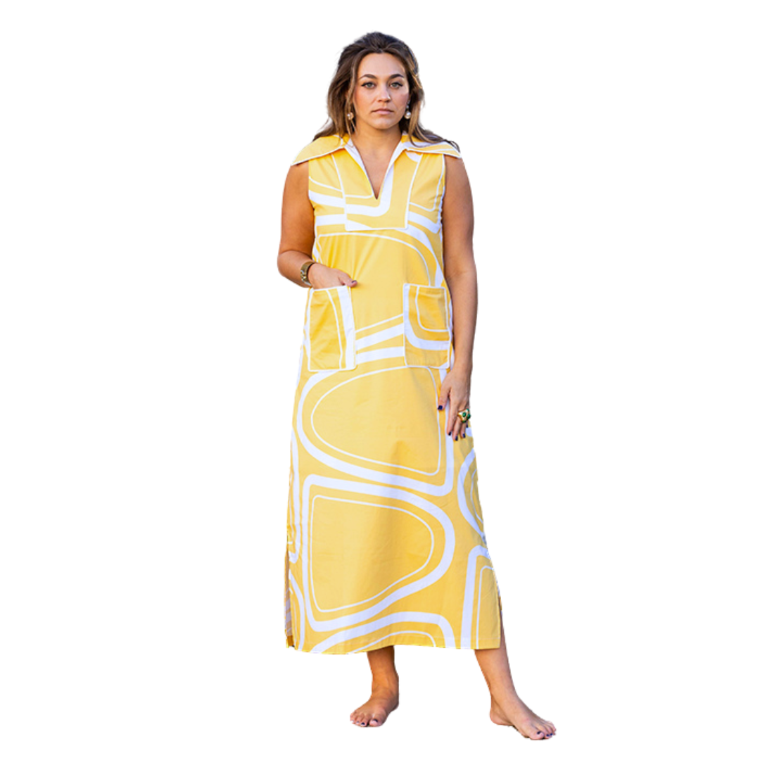 House of MBR Cassidy Maxi Cosmo Gold