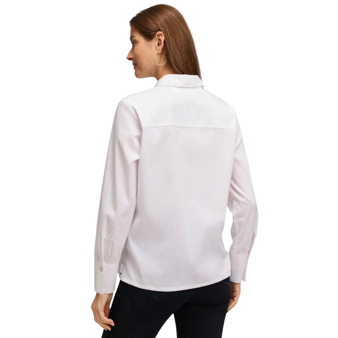 Foxcroft Bella Popover Top