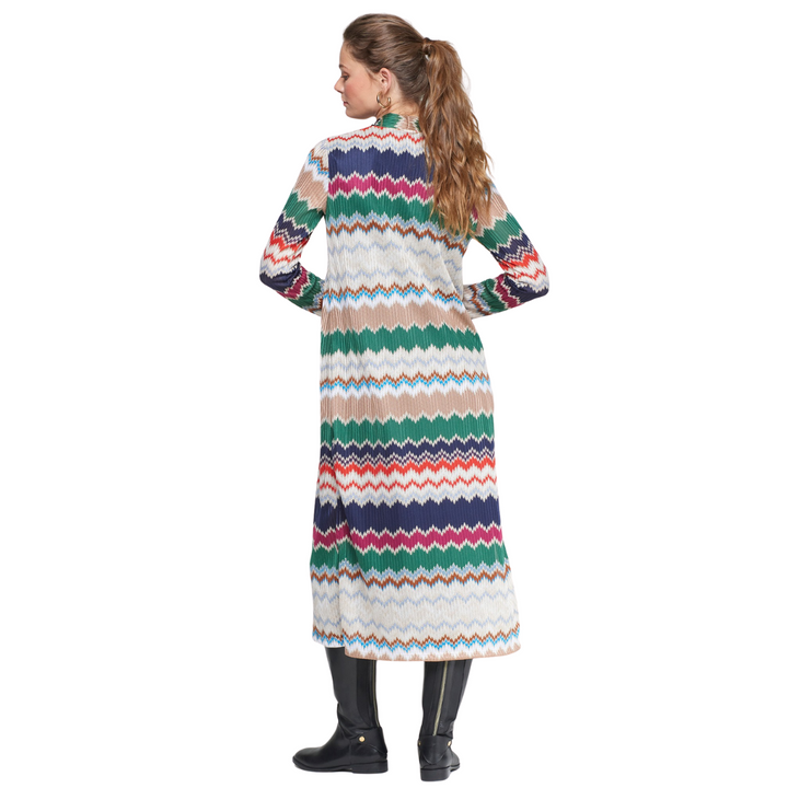 Vilagallo Marga Dress Herringbone