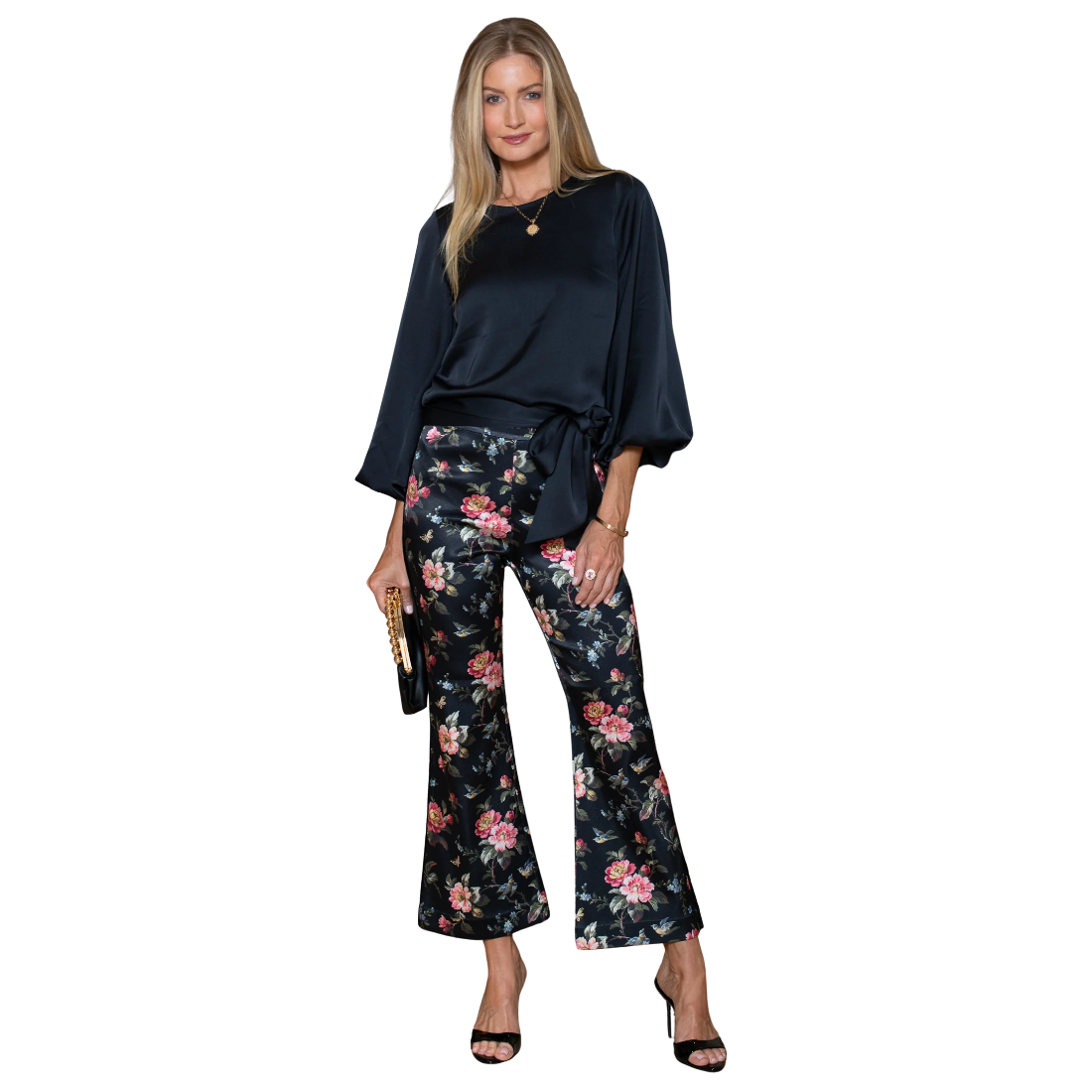 Elizabeth James Jojo Pant Antique Floral