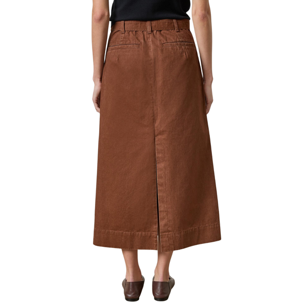 Lilla P Washed Twill Utility Skirt