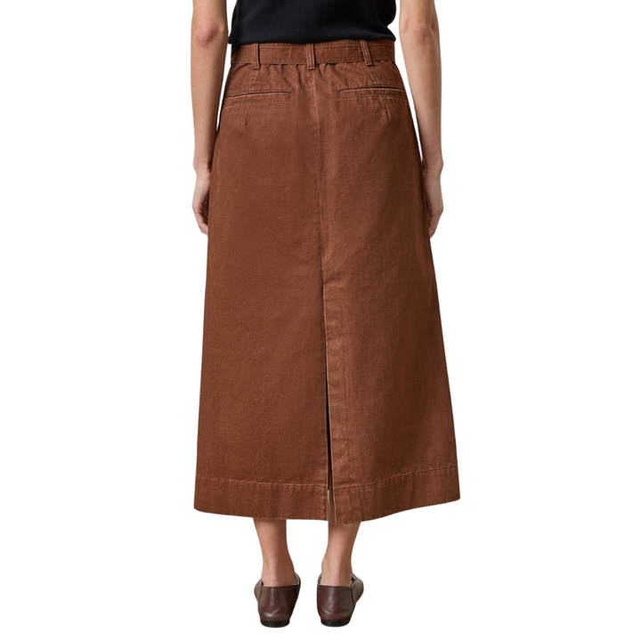 Lilla P Washed Twill Utility Skirt