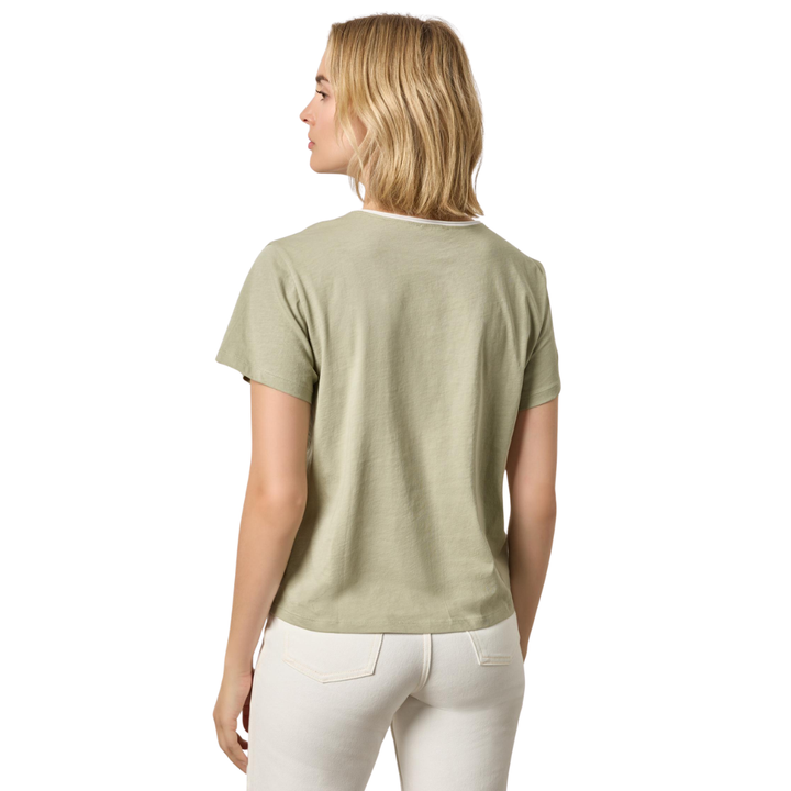 Lilla P Contrast Roll Relaxed Crew