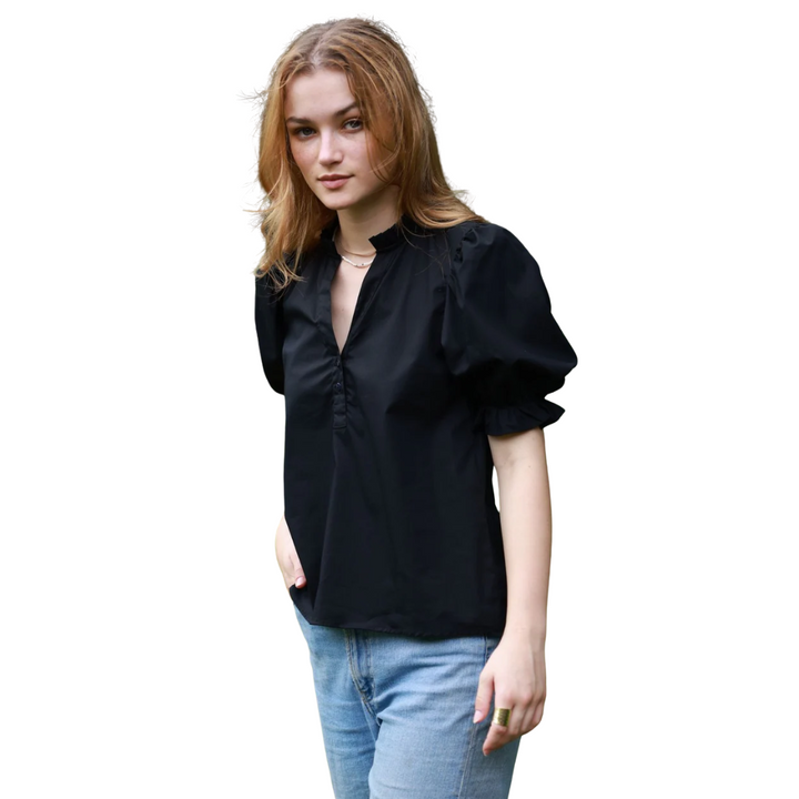 Maude Vivante Isla Top Black