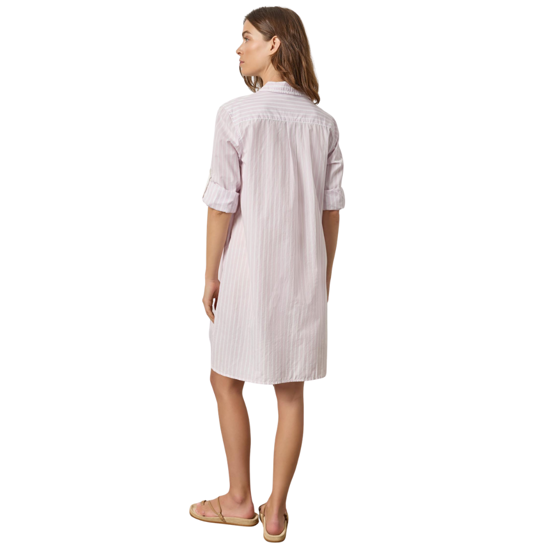 Lilla P Striped Shirt Dress