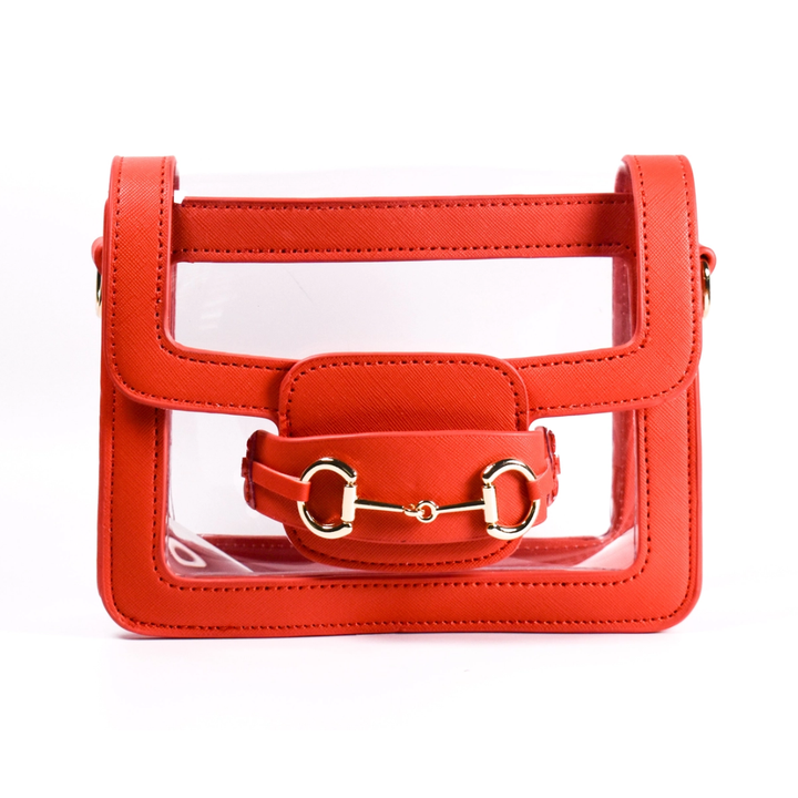 Ashley Horsebit Clear Bag