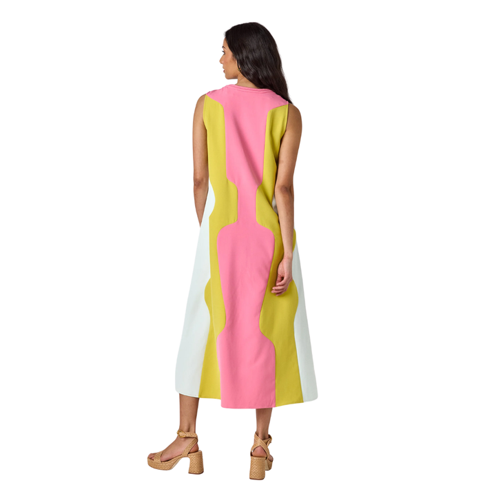 Crosby Schaeffer Dress Garden Colorblock