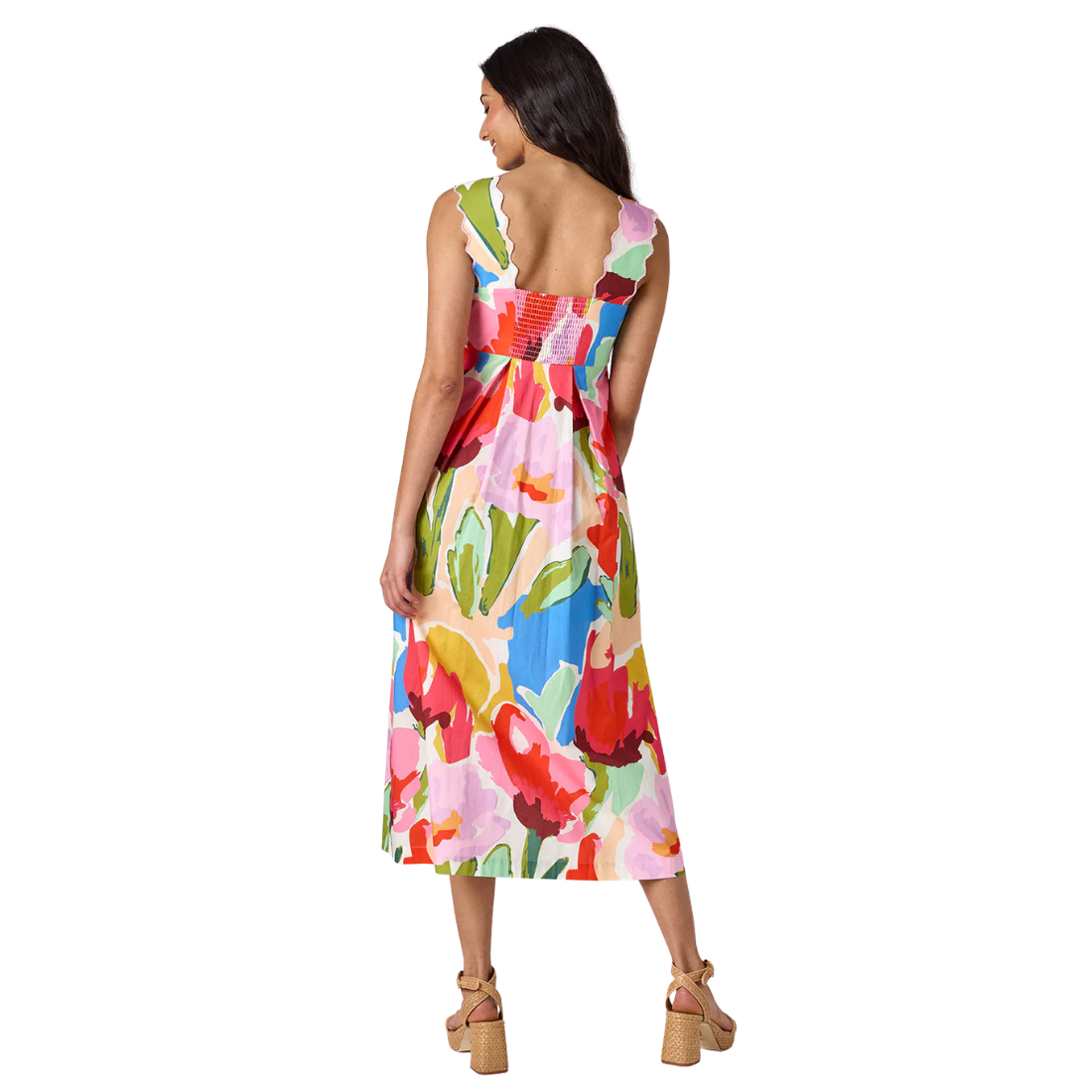 Crosby Evie Dress Painted Petals