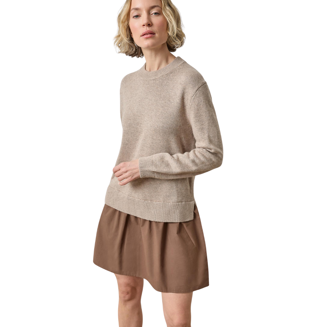 Lilla P Combo Sweater Dress