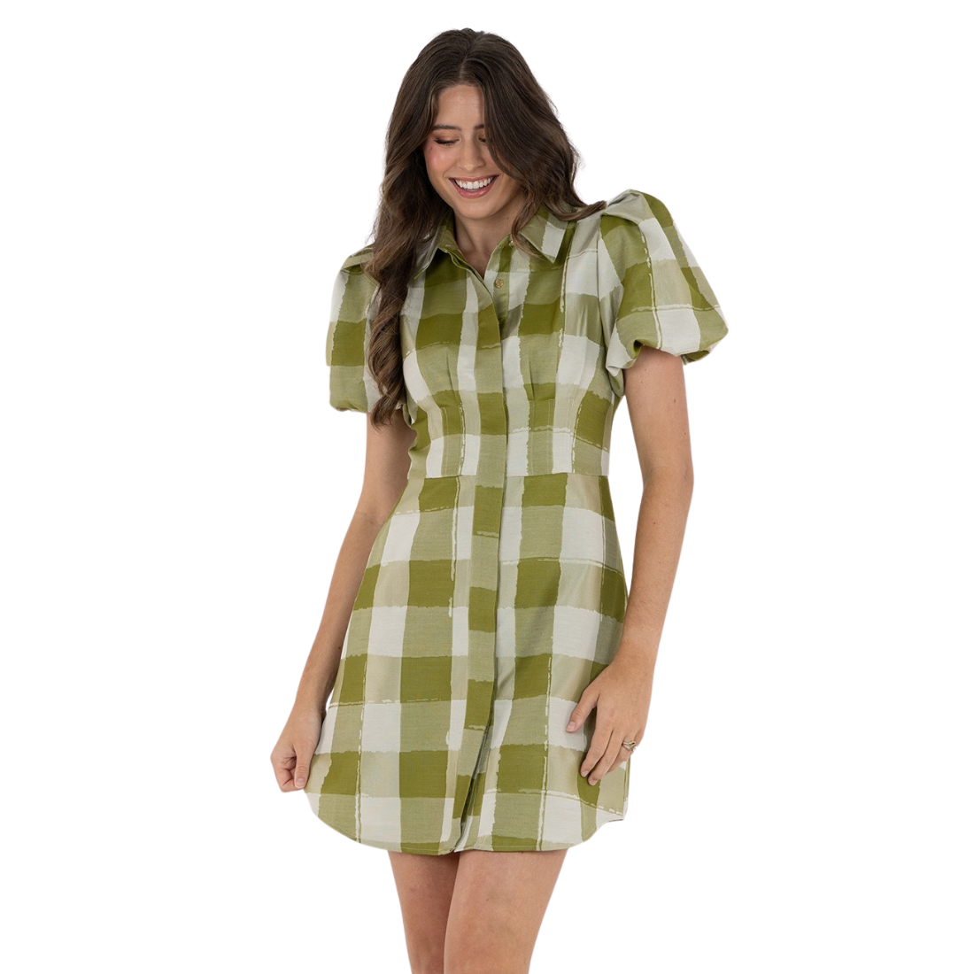 Emily McCarthy Britt Dress Gingham