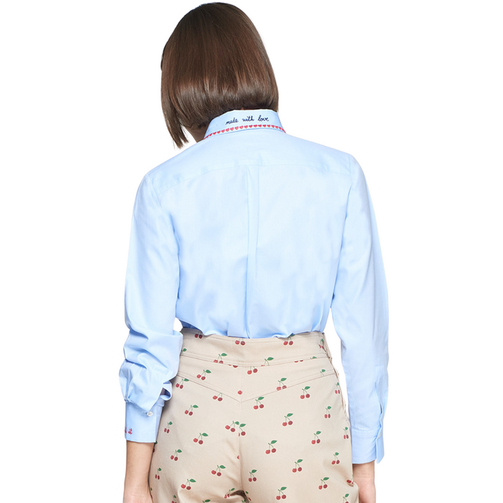 Vilagallo Heart Trim Top