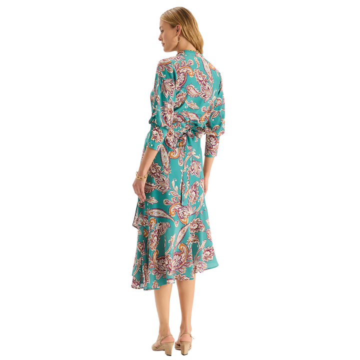 Tyler Boe Jules Paisley Wrap Dress