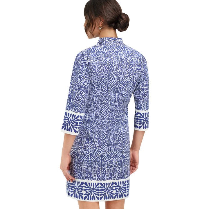 Bella Tu Charlie Dress Coral Navy