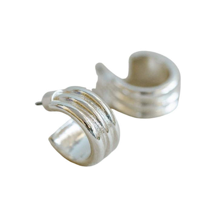 Smith & Co. Triple Hoop Earring