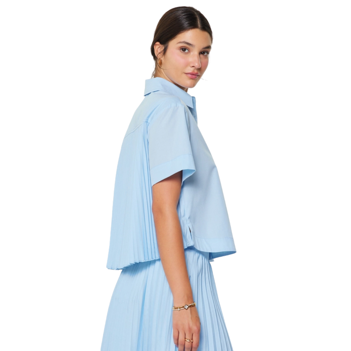 Paloma Pleat Back Top