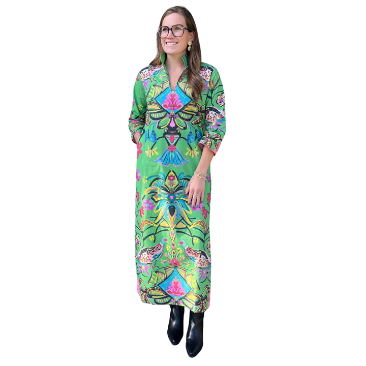 House of MBR Bouvier Dress Bird's Tassel