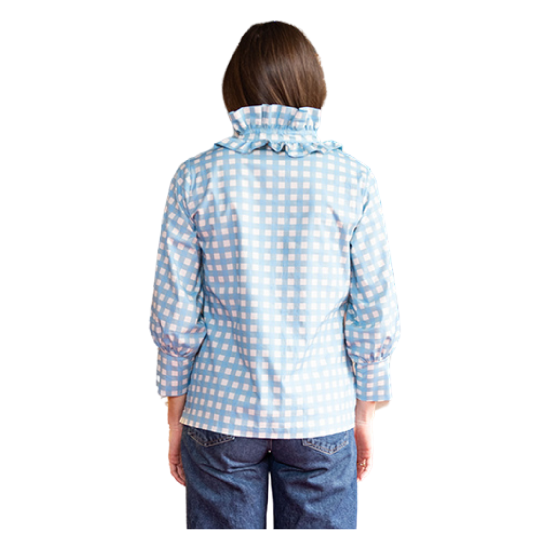 House of MBR Harper Top Gingham