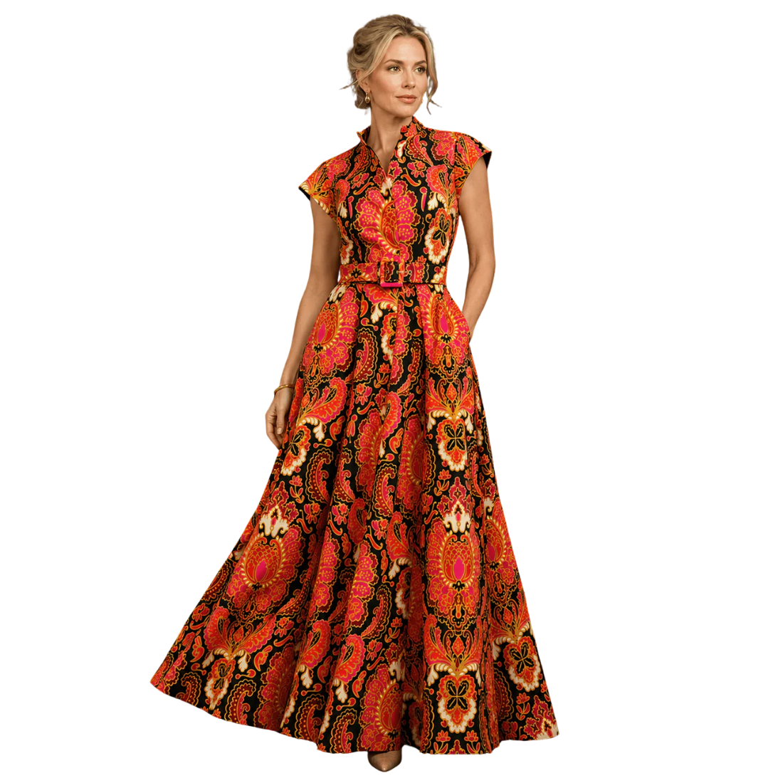 Lesley Evers Madeline Dress Paisley