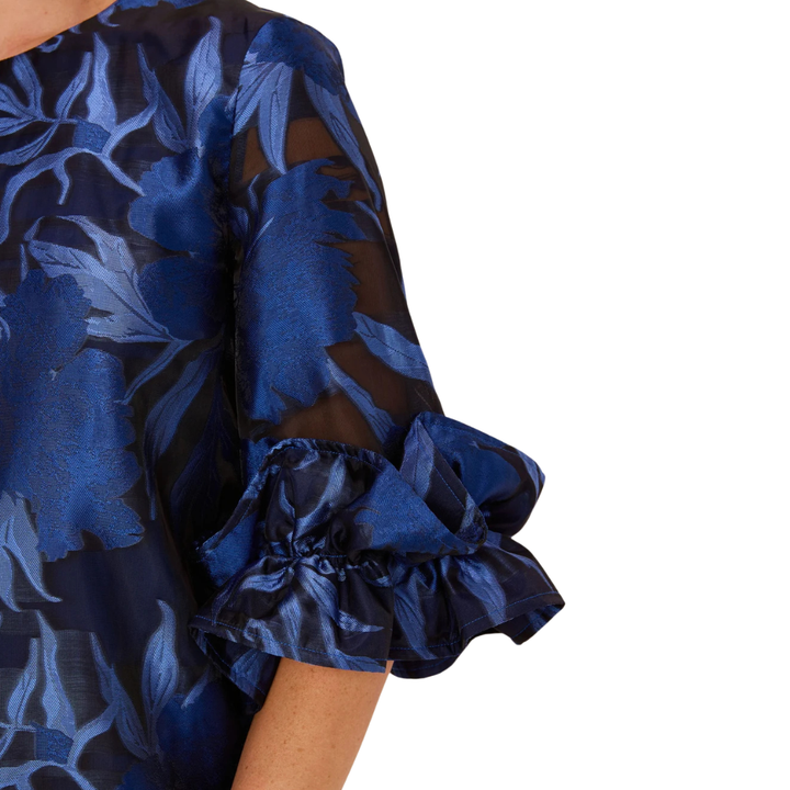 Abbey Glass Bronwyn Gown Navy Pansy
