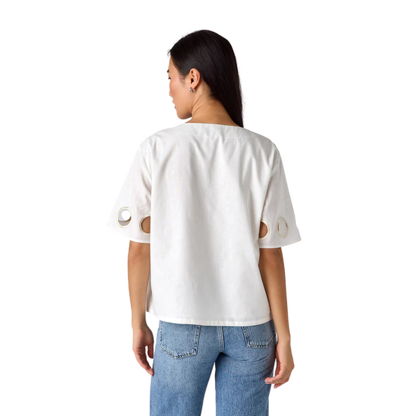 Crosby Coen Top White