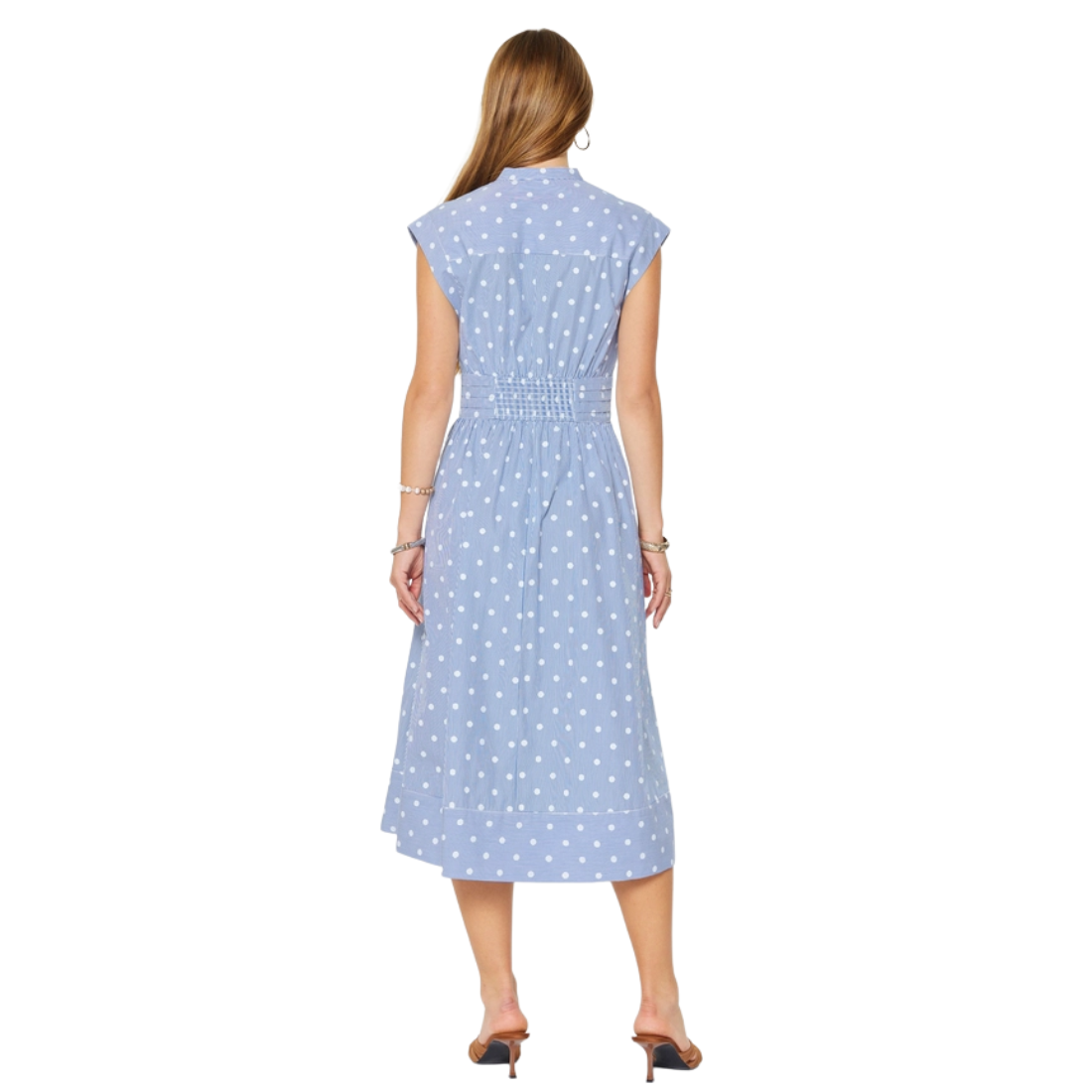 Perry Polka Stripe Dress