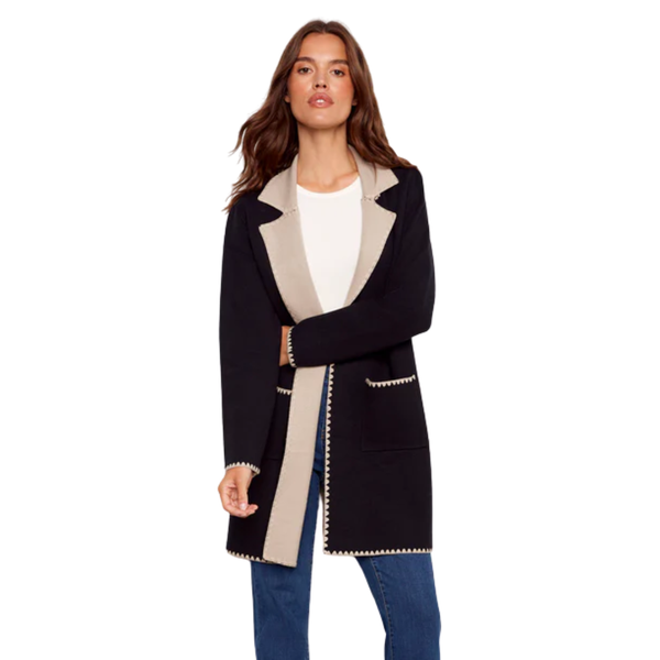 Charlie B Blanket Stitch Cardigan