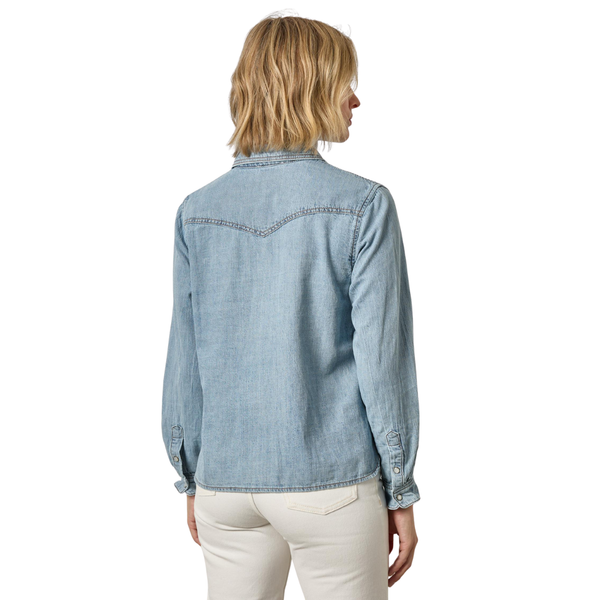 Lilla P Denim Button Down