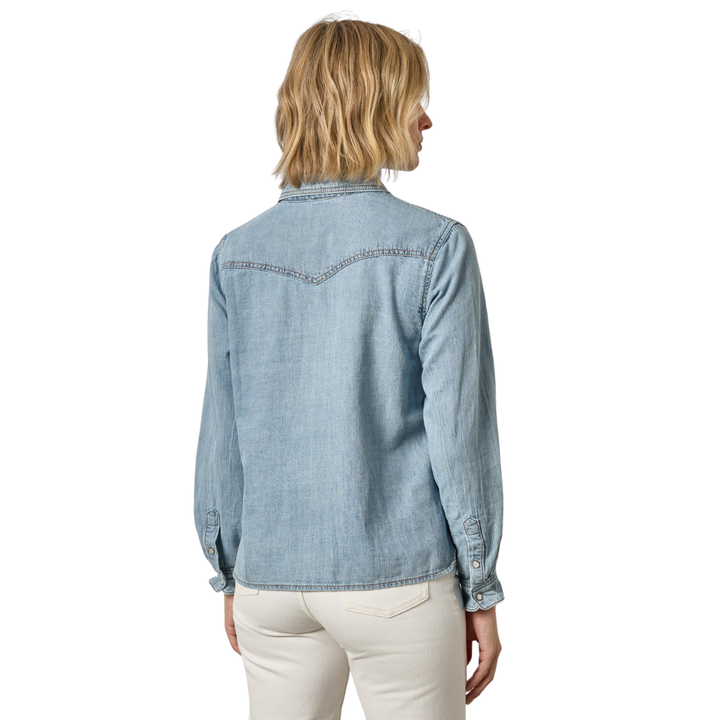 Lilla P Denim Button Down