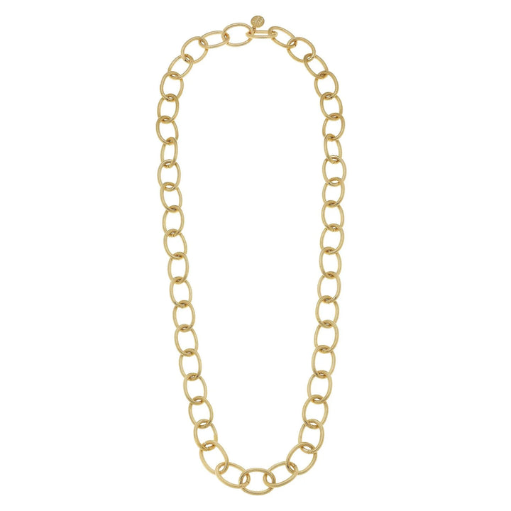 Susan Shaw Long Loop Chain Necklace