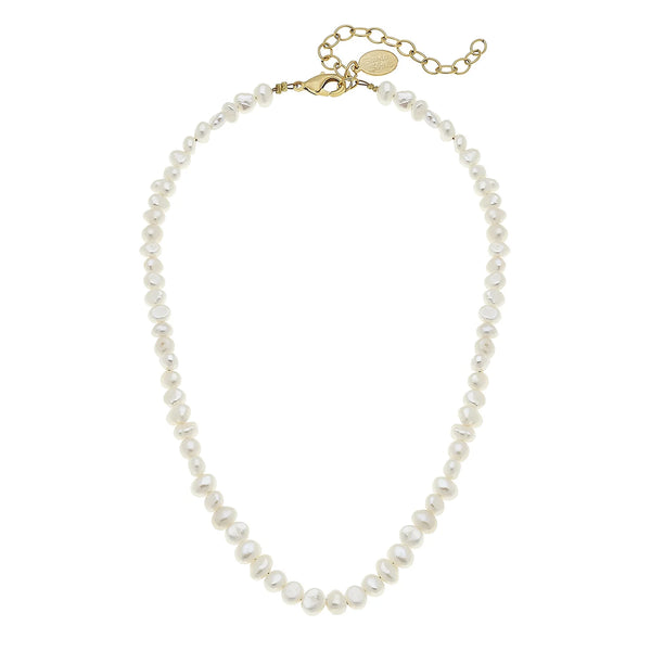 Susan Shaw Piper Pearl Necklace