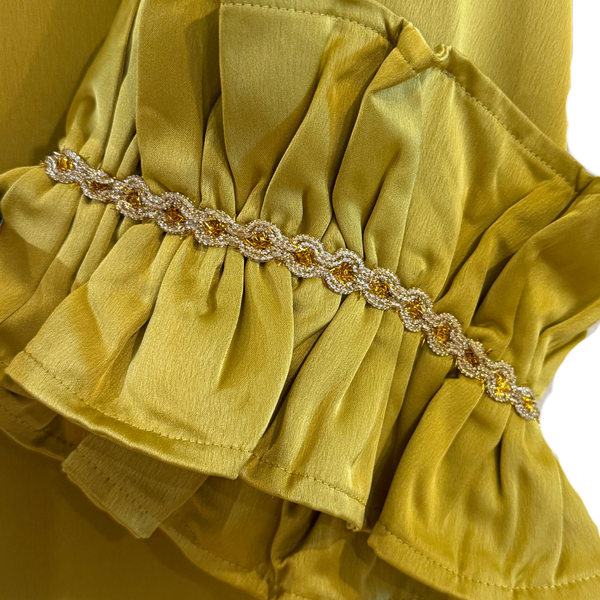 Abbey Glass Bronwyn Gown Olive