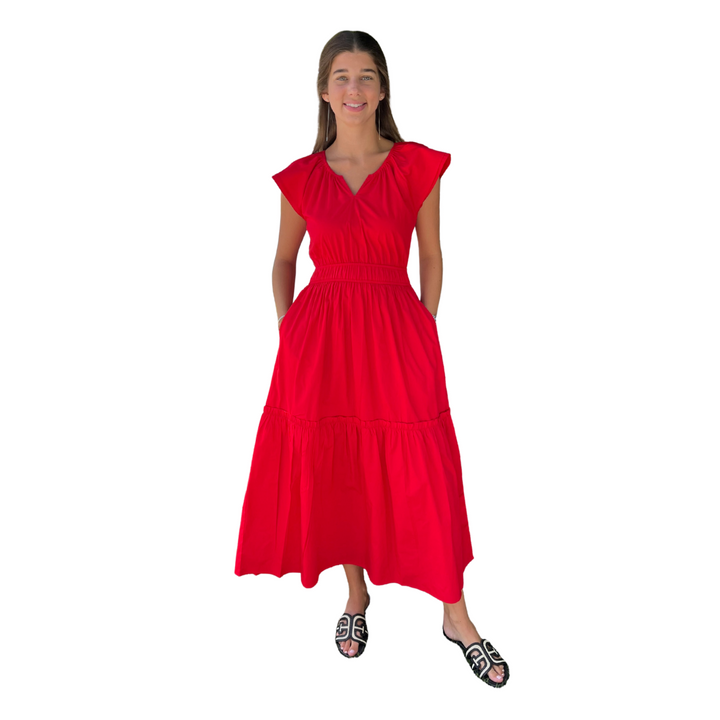 Maude Vivante Sierra Dress Salsa