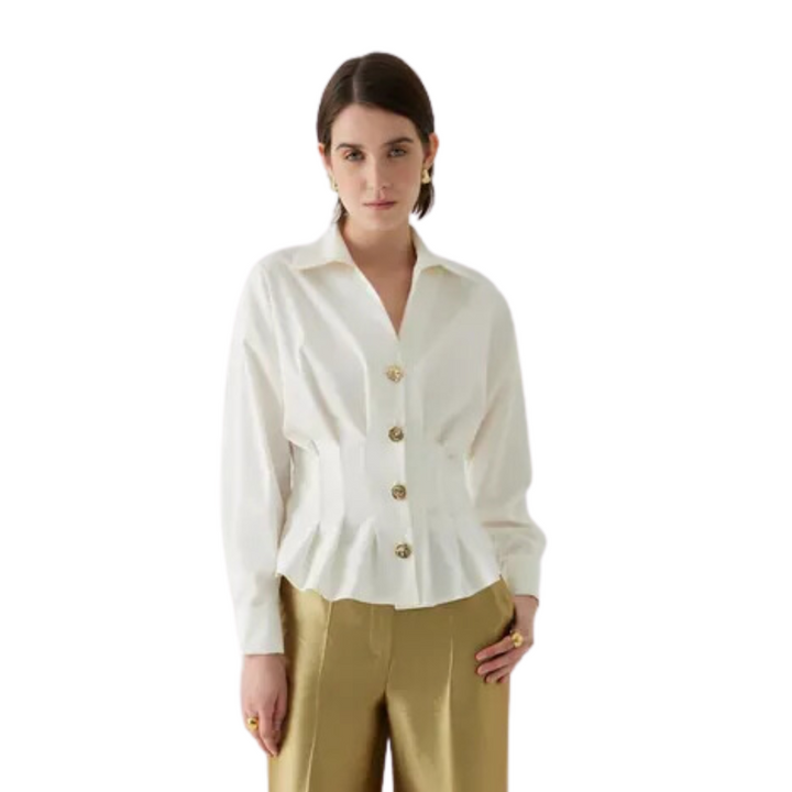 Exquise Agustin Shirt Cream