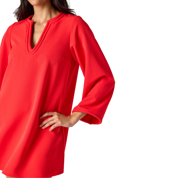 Crosby Skyler Dress Carnelian