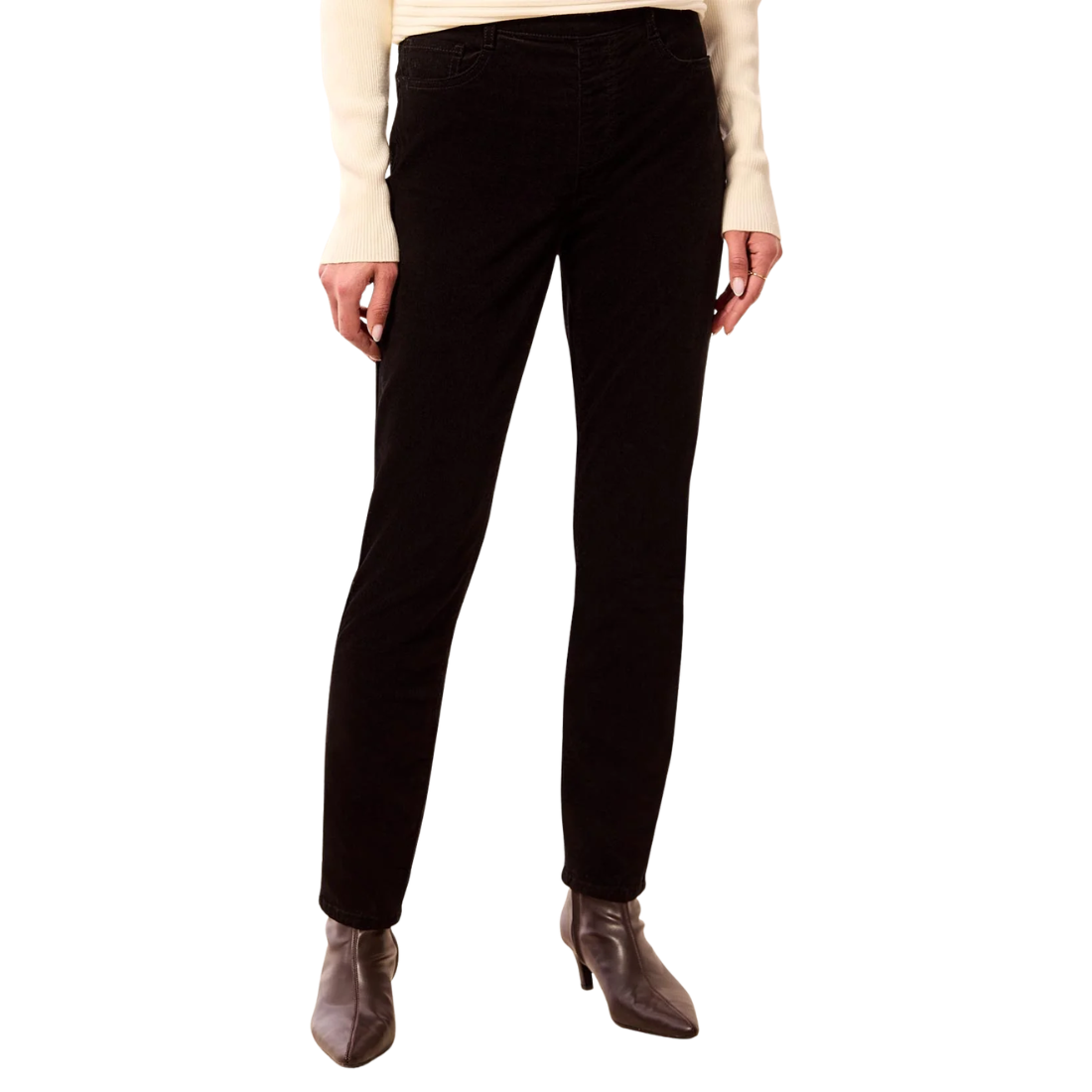 Tribal Micro Cord Audrey Pull On Pant
