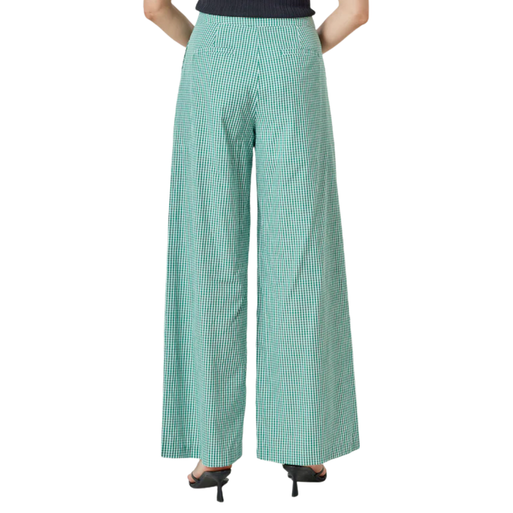 Glinda Green Gingham Pant