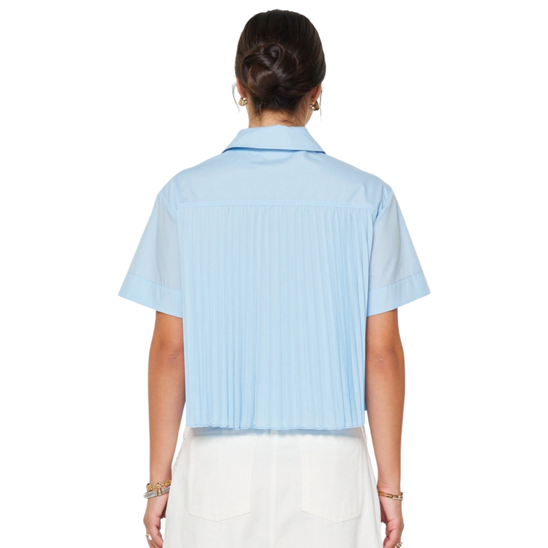 Paloma Pleat Back Top