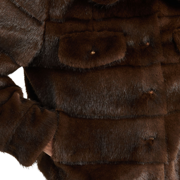 Vilagallo Fur Bomber Jacket