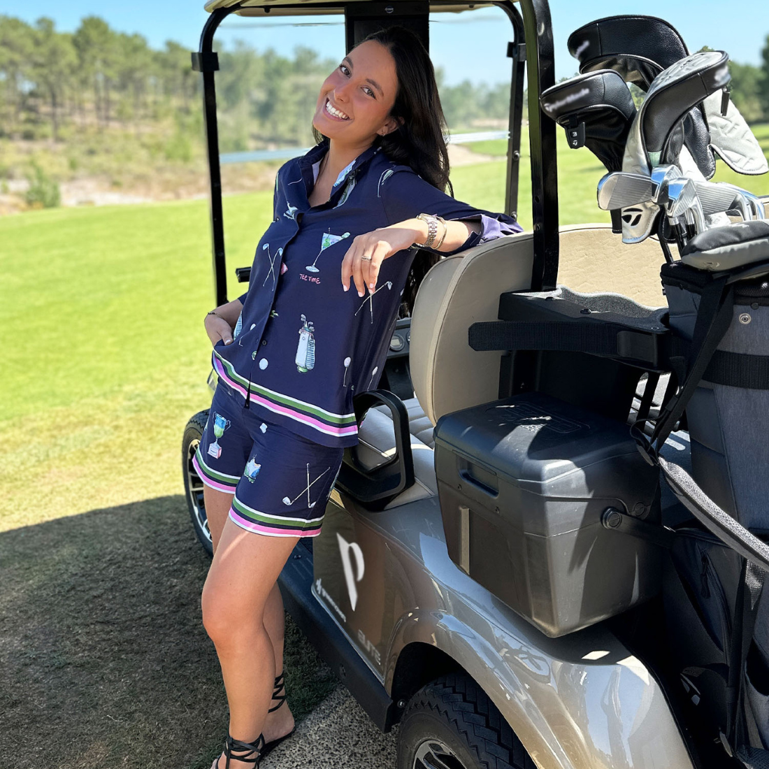 Vilagallo Tiffany Top Par Tee