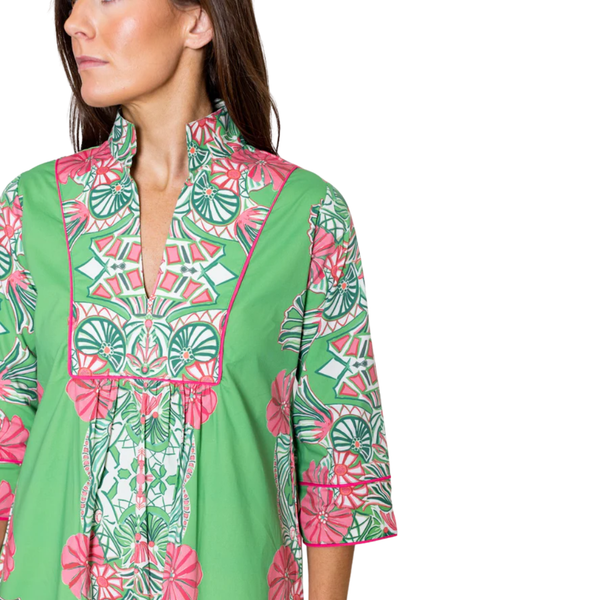 House of MBR Deb Maxi Dress Jade Garden