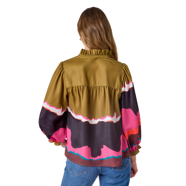 Crosby Worth Top Portoro