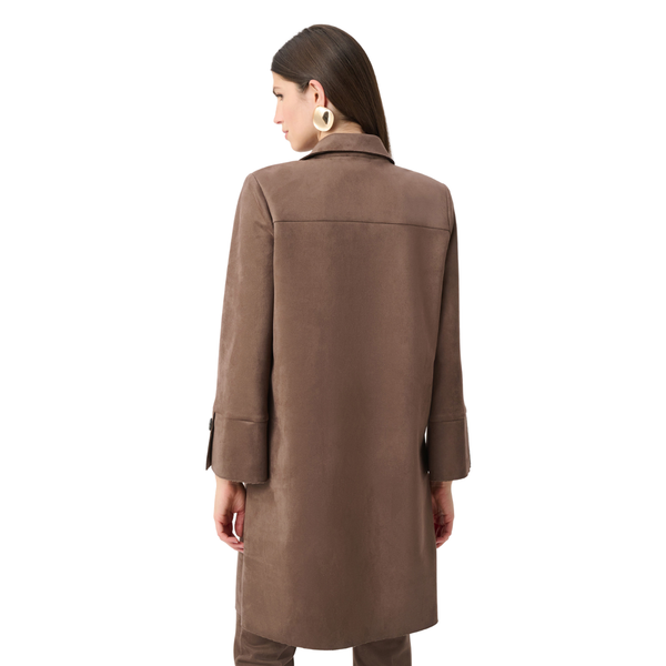 Joseph Ribkoff Scuba Suede Coat